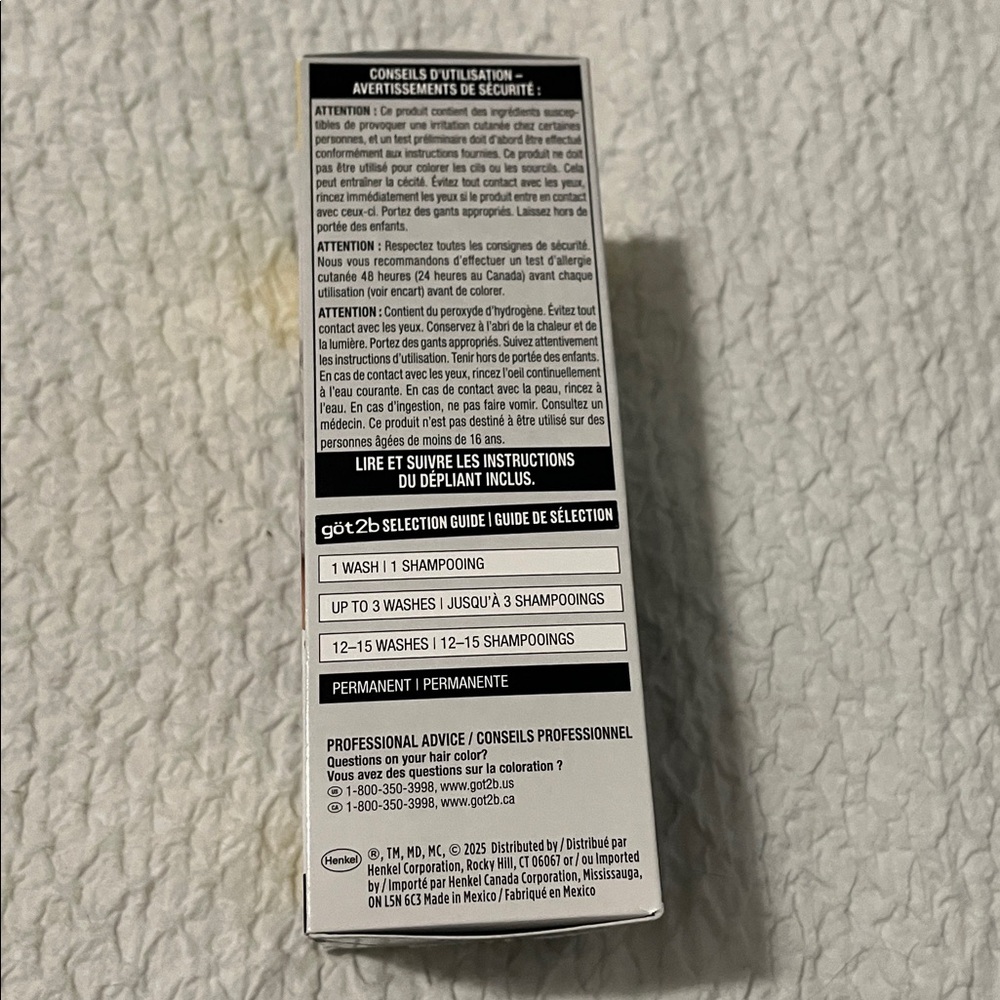 Got2b Metallics Hair Dye Metallic Silver - Picture 2 of 6